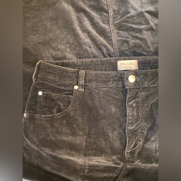 Pilcro Madi Front-Slit Corduroy Maxi Skirt - Picture 4 of 4